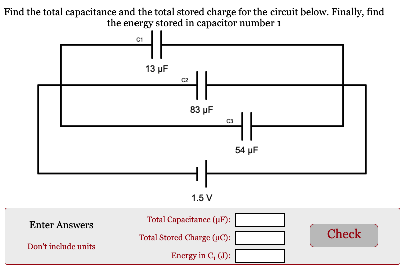 Capacitors in Parallel Circuit