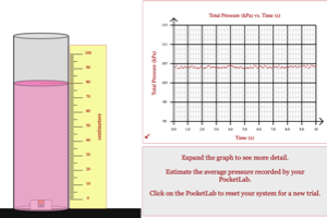 PocketLab Pressure Below a Fluid Lab